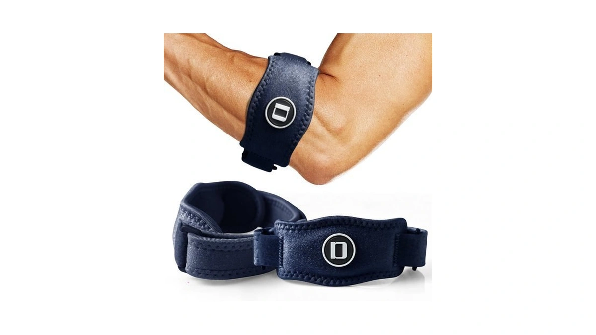 Domaste Tennis Elbow Brace For Women & Men, Adjustable Golfer