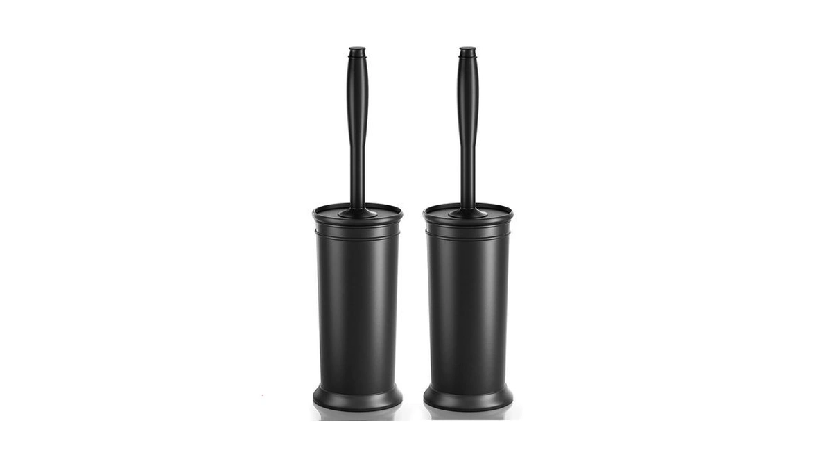 Toilet Brush And Holder 2 Pack, Toilet Bowl Brush With