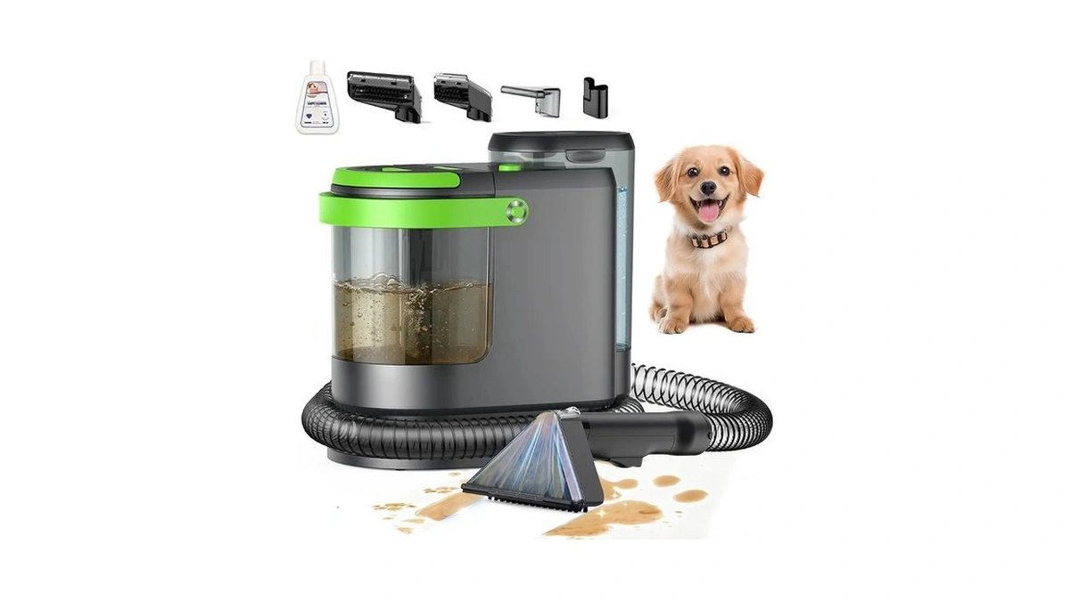 18kpa Portable Carpet Cleaner Machine For Cars, Pets, Spot, Rug,