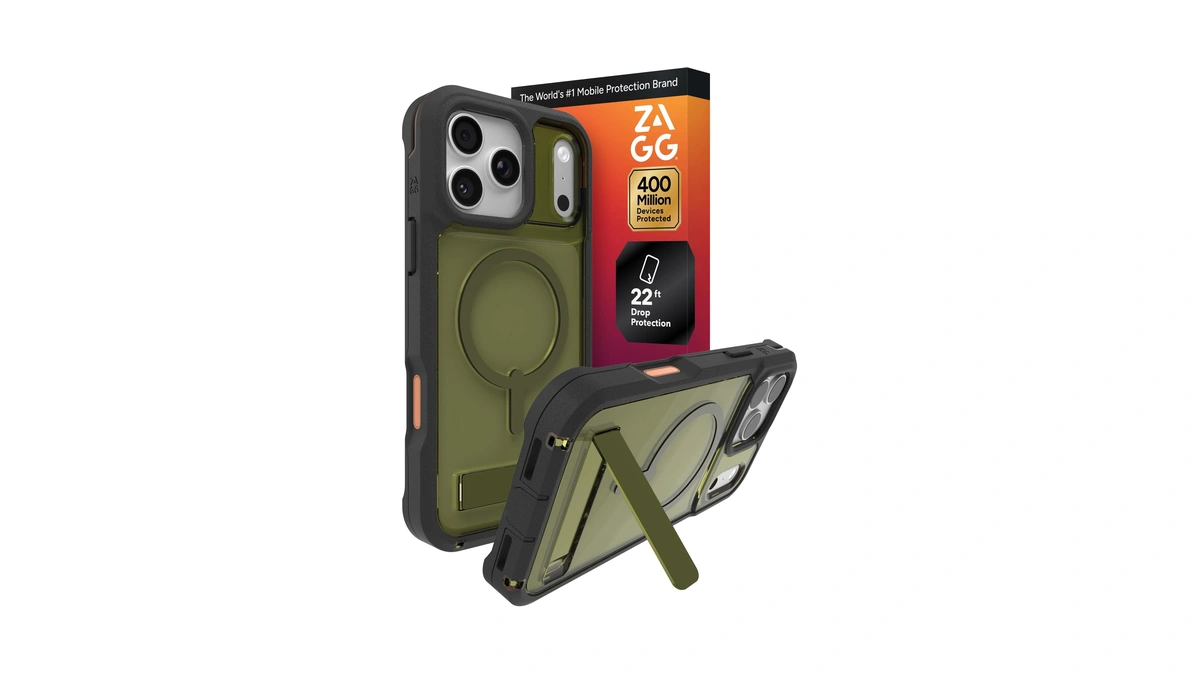Zagg Rainier Case With Kickstand For Iphone 17 Pro Max