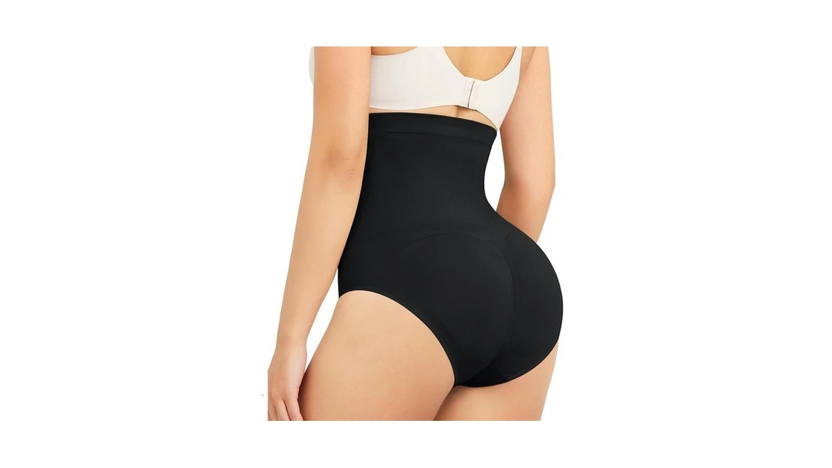 Irisnaya Butt Lifting Panties With Pads, Shapewear Padded Underwear Women