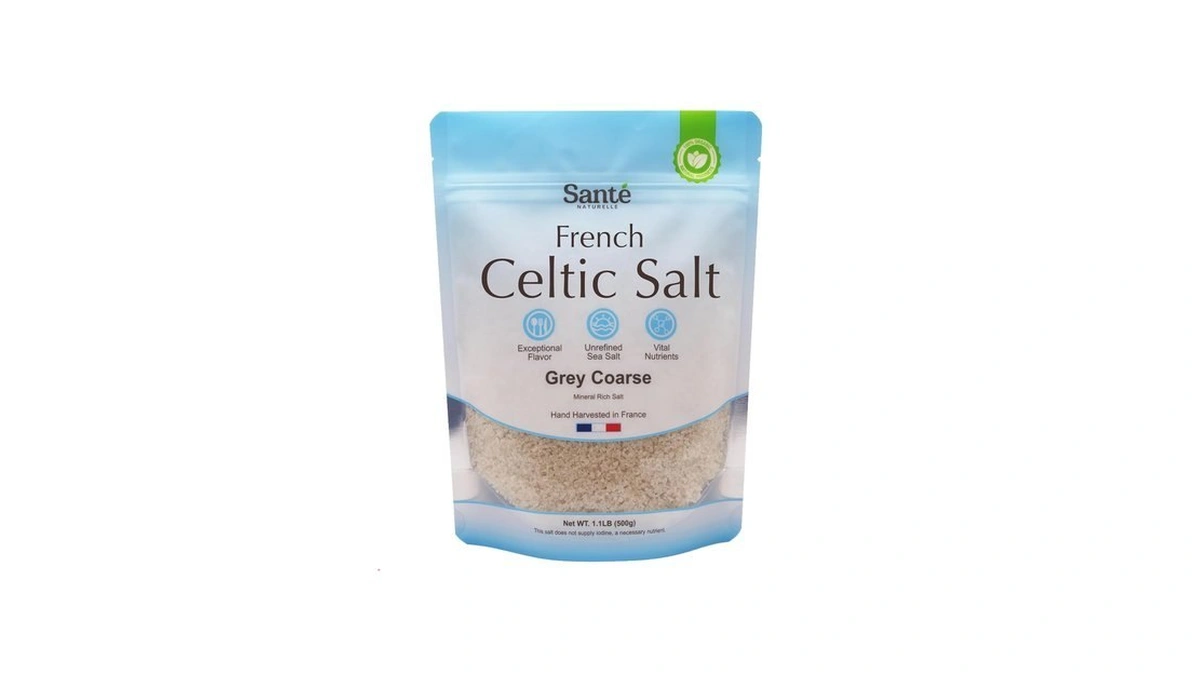 Sante Naturelle Celtic Salt Grey Coarse - 1.1lb (18oz) Unrefined