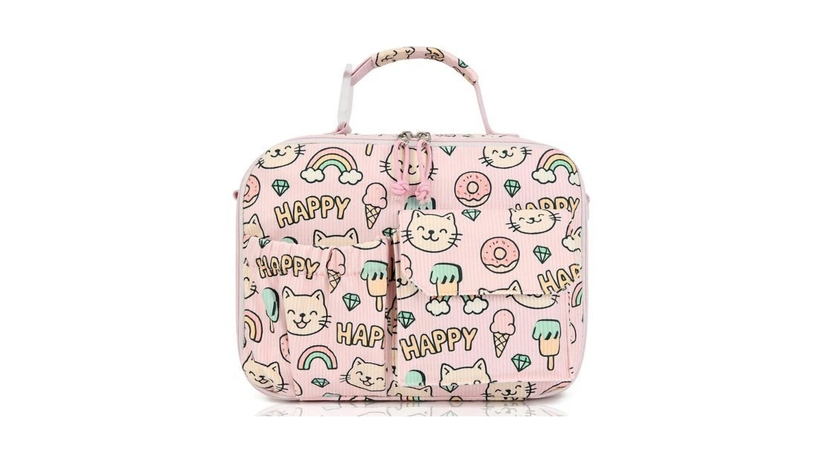 Miaojie Lunch Box Kids - Insulated Lunch Bag For Boys