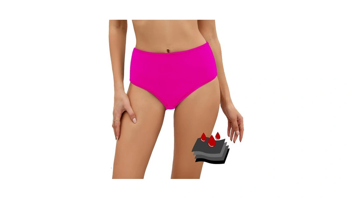 Leoparts Period Swimwear Leakproof Bikini Bottoms For Teen Girls Women