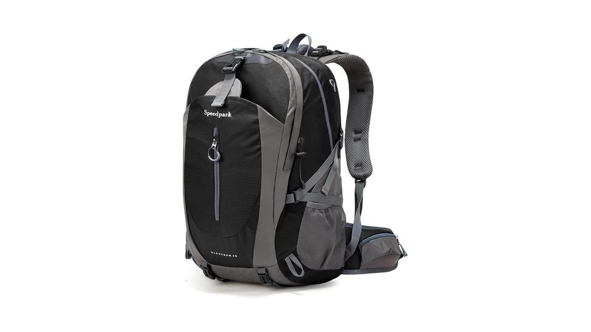 Speedpark 40l Hiking Backpack, Lightweight Camping Daypack With Rain Cover