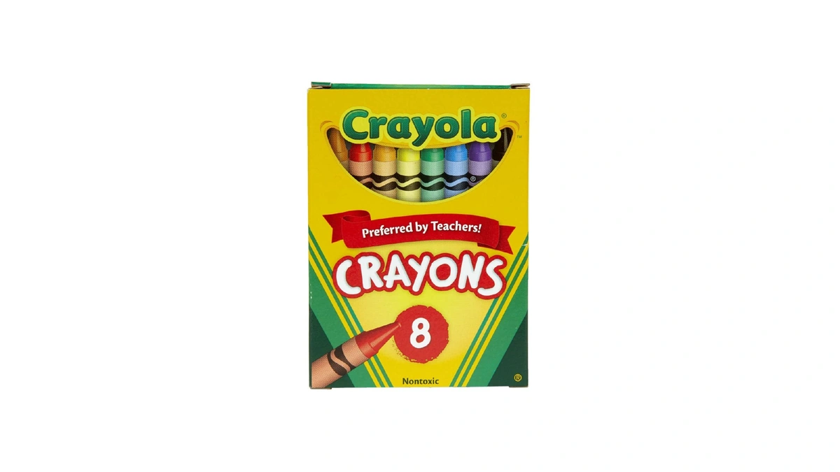 Crayola Classic Color Pack Crayons, Tuck Box, 8 Colors