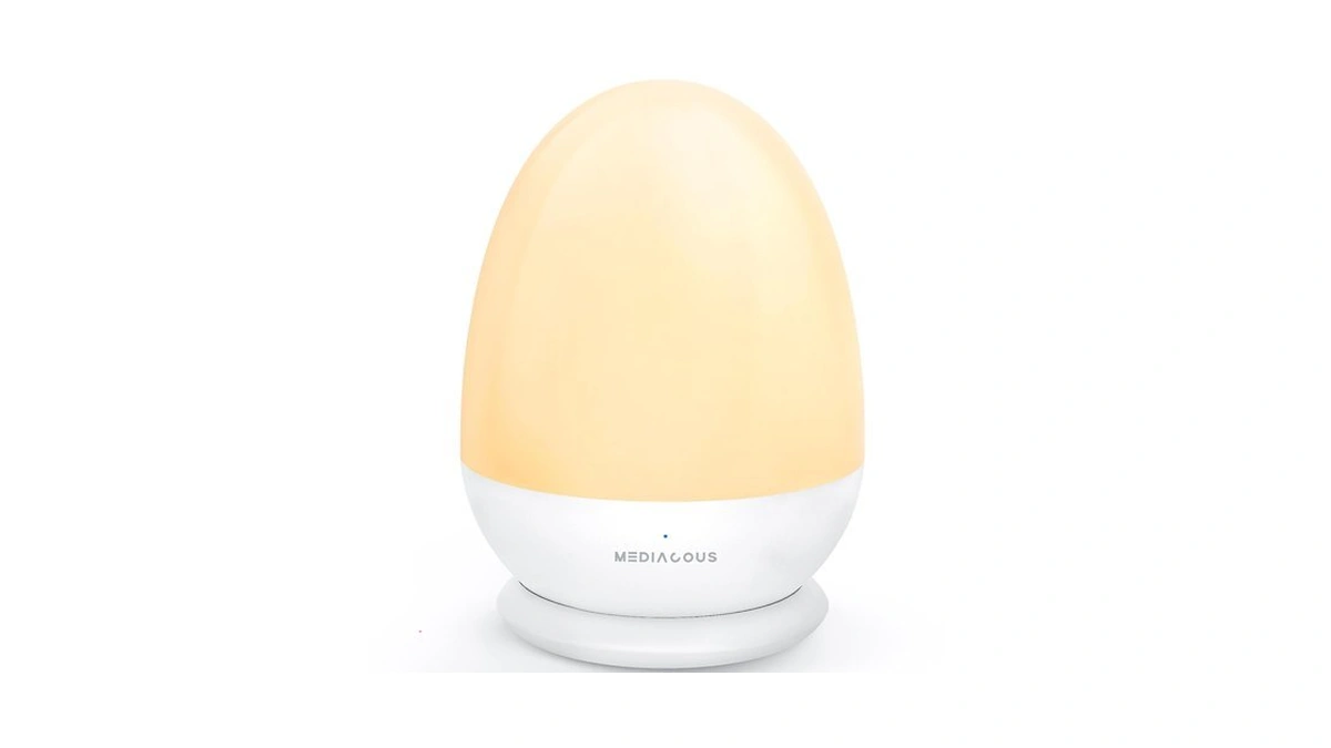 Mediacous Night Lights For Kids Room Egg Light For Nursery