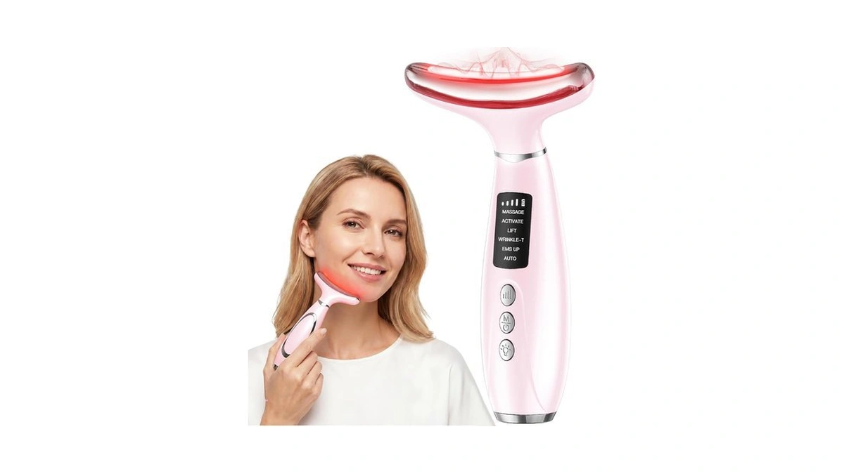 Gihwrri 7-color Face Sculpting Tool, Red Light Therapy For Face