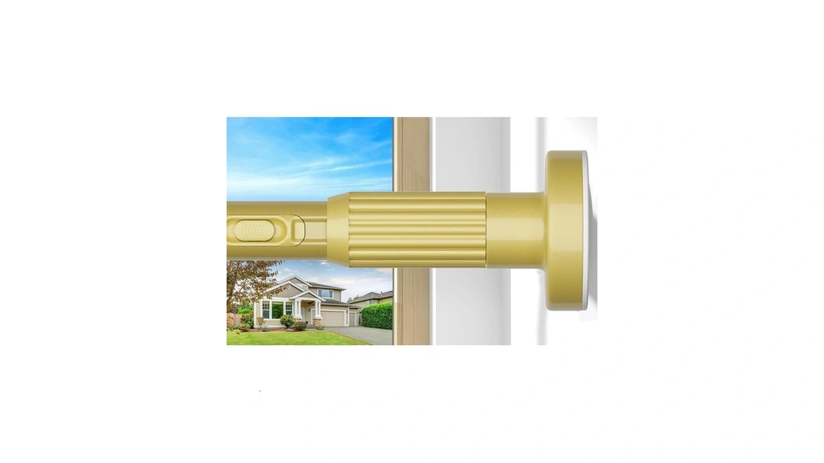 Aizesi Tension Curtain Rod Inch -ft Diameter ...