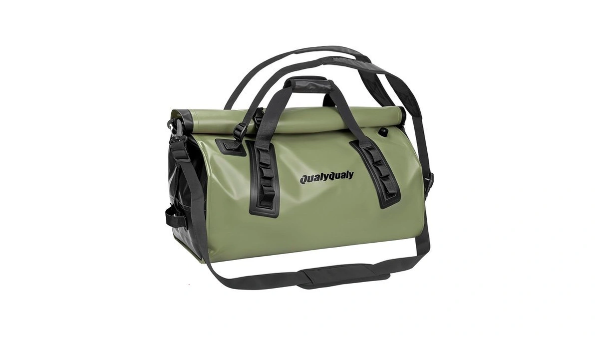 Waterproof Duffel Bag 60l Roll-top Travel Dry Bags Boat Motorcycle