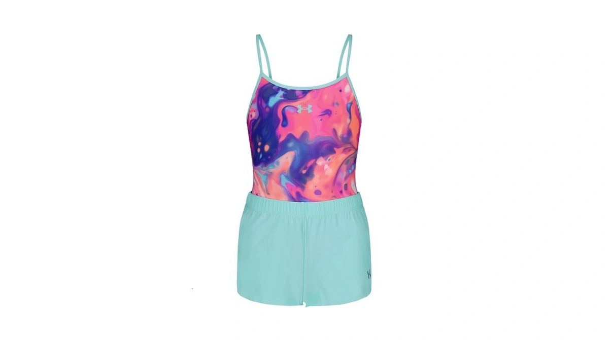Under Armour Girls' One Piece Swimsuit, Upf 50+ Sun Protection,