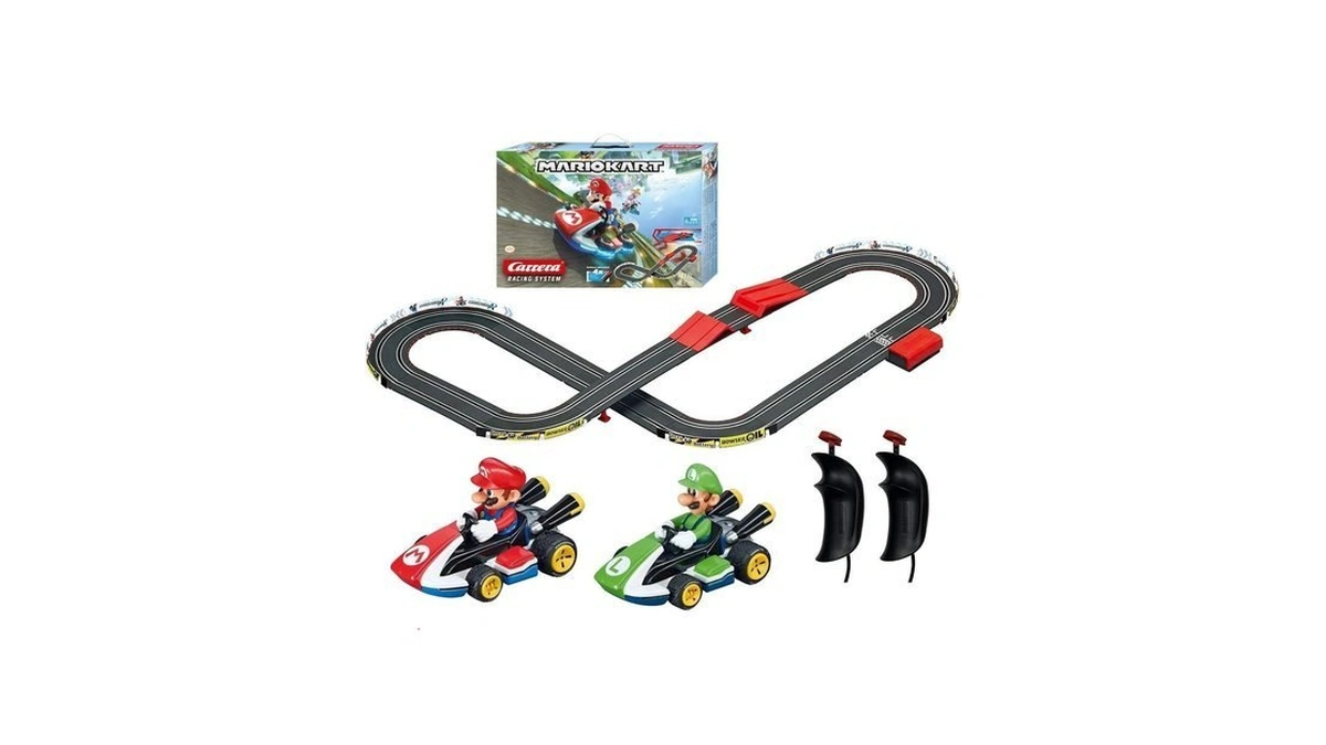 Carrera Go Mario Kart Slot Car Race Track Set -