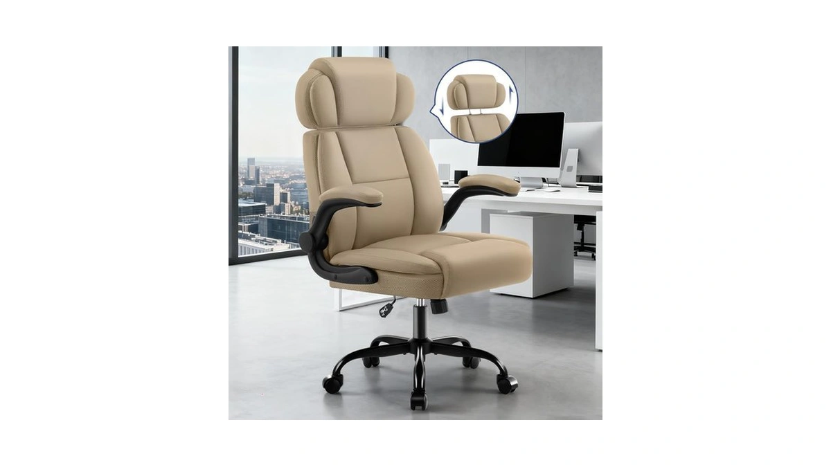 Areshark Ergonomic Office Chair With Adjustable Headrest
