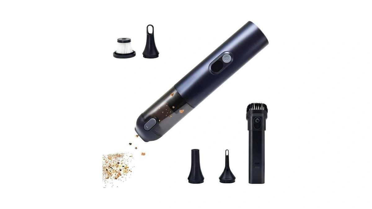 Aexme Cordless Car Vacuum Cleaner, 4-in-1 Mini Handheld Vacuum With