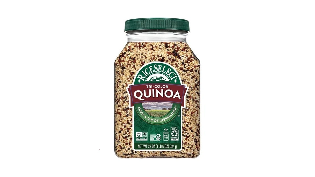 Riceselect Tri-color Quinoa, Blend Of White, Red And Black Quinoa,