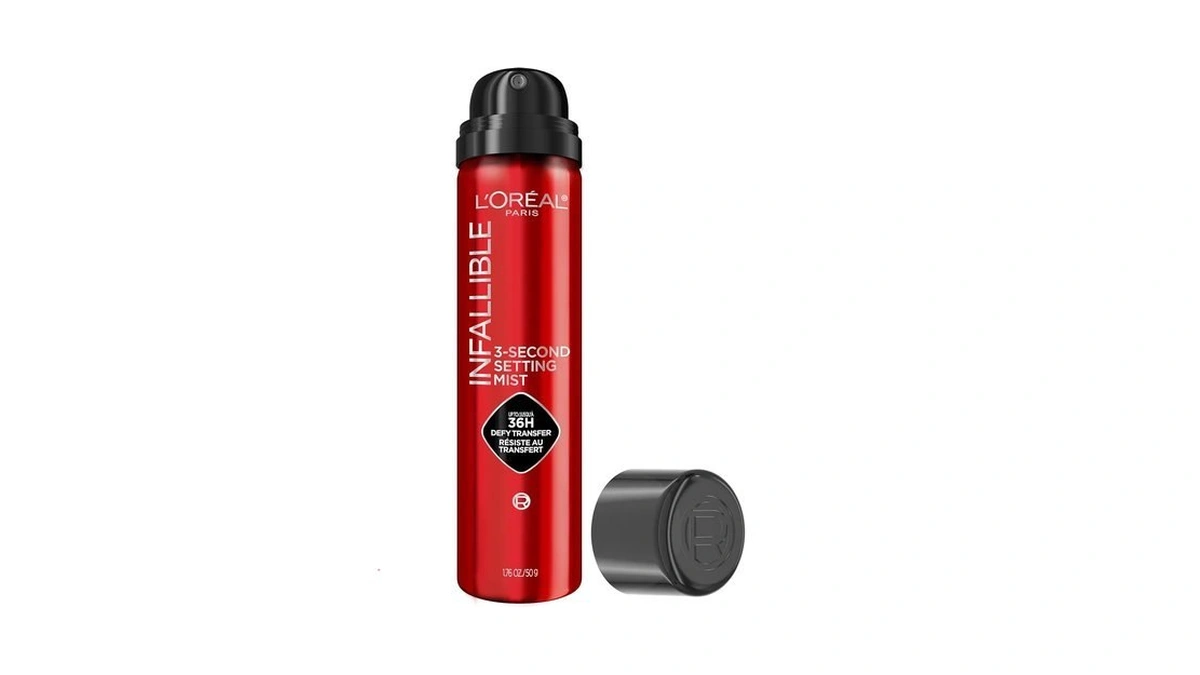 L'oreal Paris Infallible 3-second Setting Spray, Up To 36hr Wear,