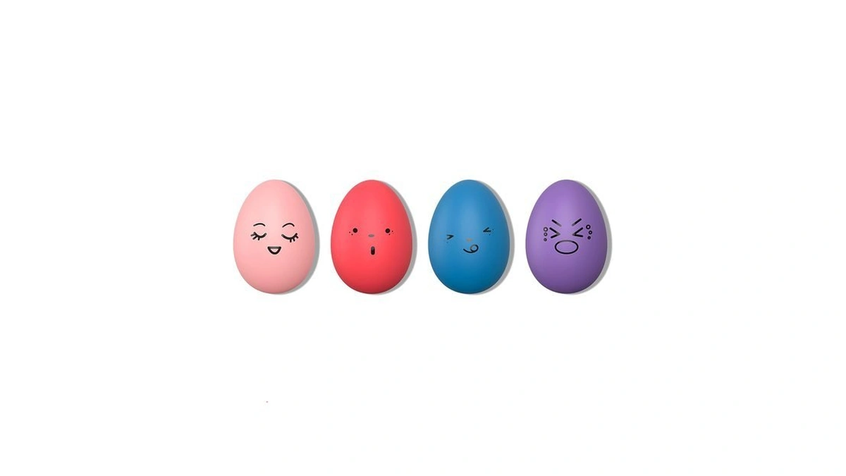 Schitec Squeaky Dog Toys, [4 Pack] Latex Squeak Dog Ball