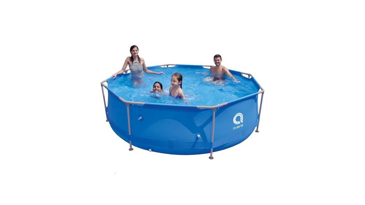 Dimar Garden 10ft X 30in Above Ground Swimming Pool, Steel