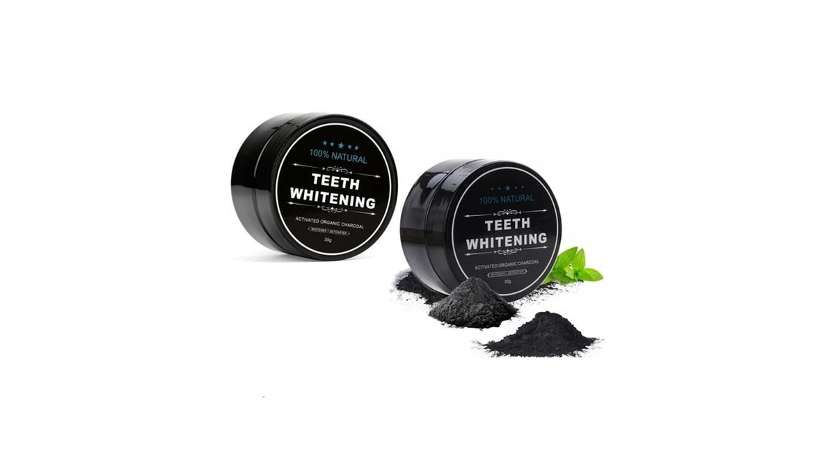 2-pack Teeth Whitening Charcoal Powder, Wublsyan Activated Charcoal Tooth Cleaning