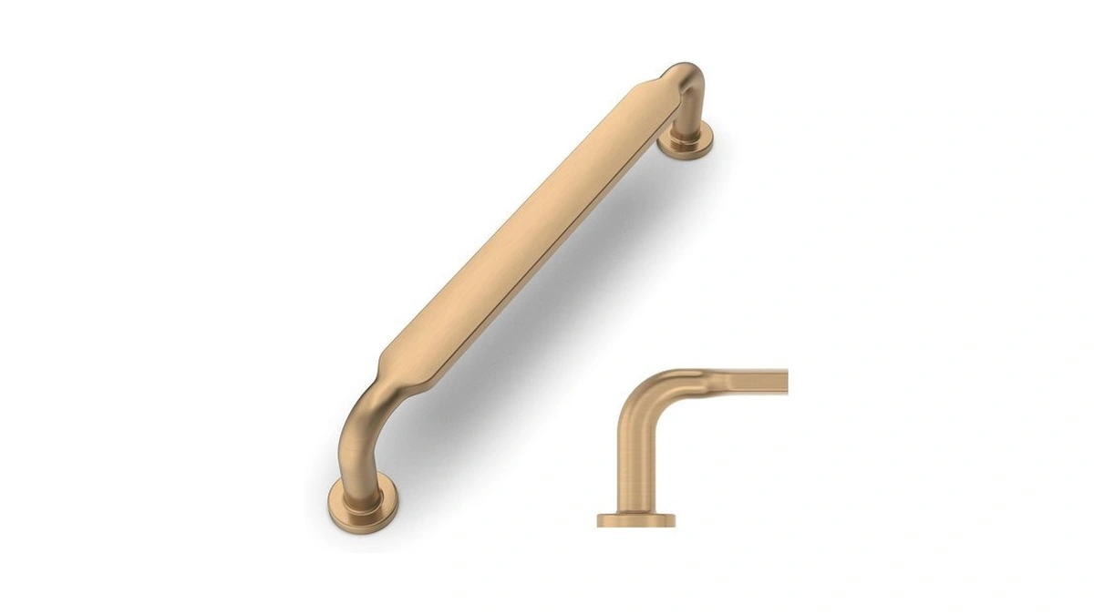 Amerdeco 10 Pack Champagne Bronze Cabinet Pulls 5"