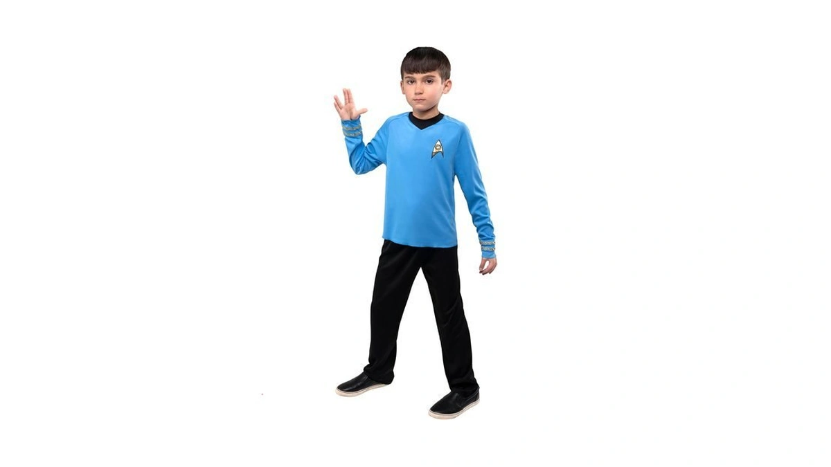 Star Trek Spock Official Youth Halloween Costume - Premium Quality