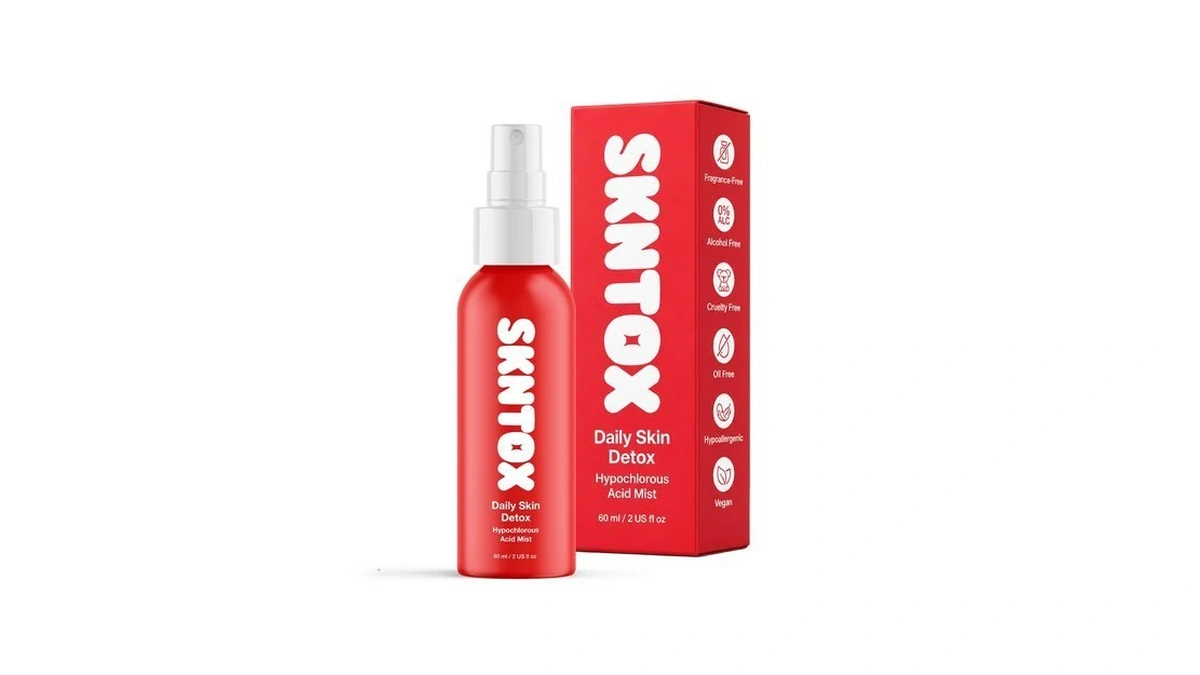 Skntox Hypochlorous Acid Spray For Face & Skin, Facial Cleanser