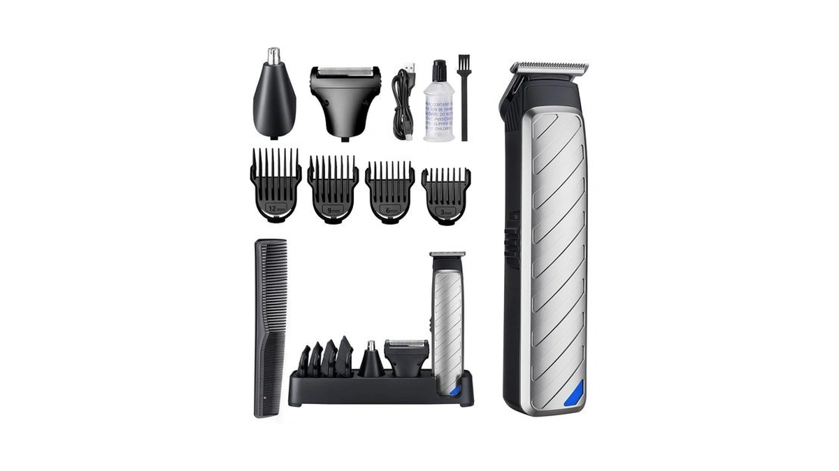 Omicarry Beard Trimmer For Men, 3-in-1 Grooming Kit