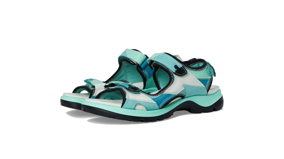 Ecco Yucatan, Multicolor Aquatic Patchwork, 4-4.5