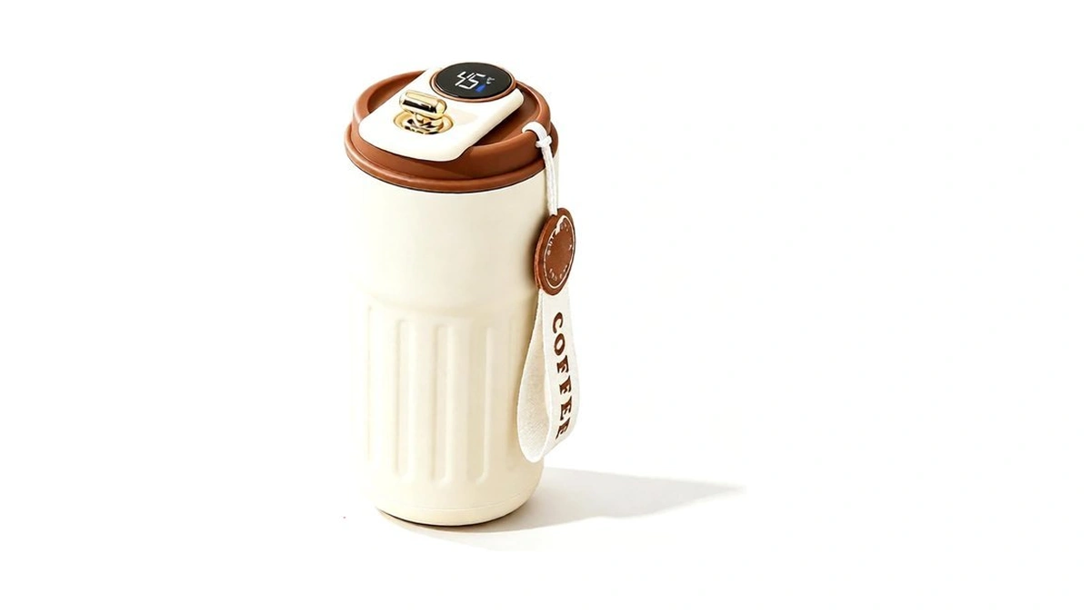 Chaywillow Smart Temperature Display Travel Mug 316l Steel