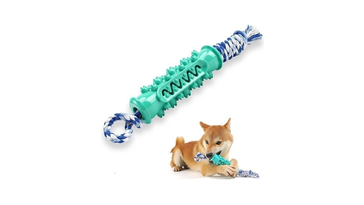 Absob Dog Chew Toys For Medium Large Dogs, Toothbrush Toy
