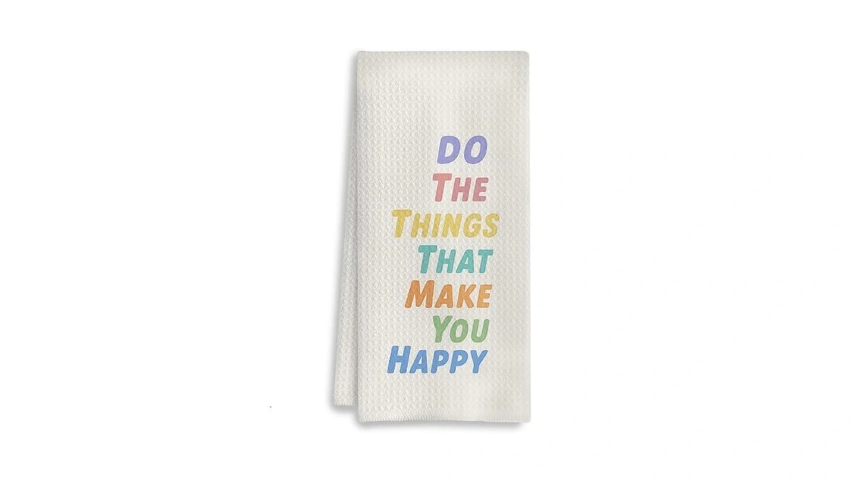 Coweb Motivational Gifts Kitchen Towels - Do The Things That