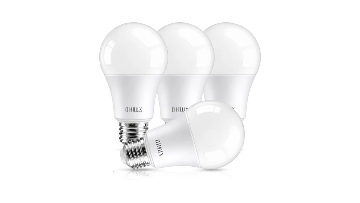 Ohlux A19 Led Light Bulbs 5000k Daylight, 9w E26 Bulbs