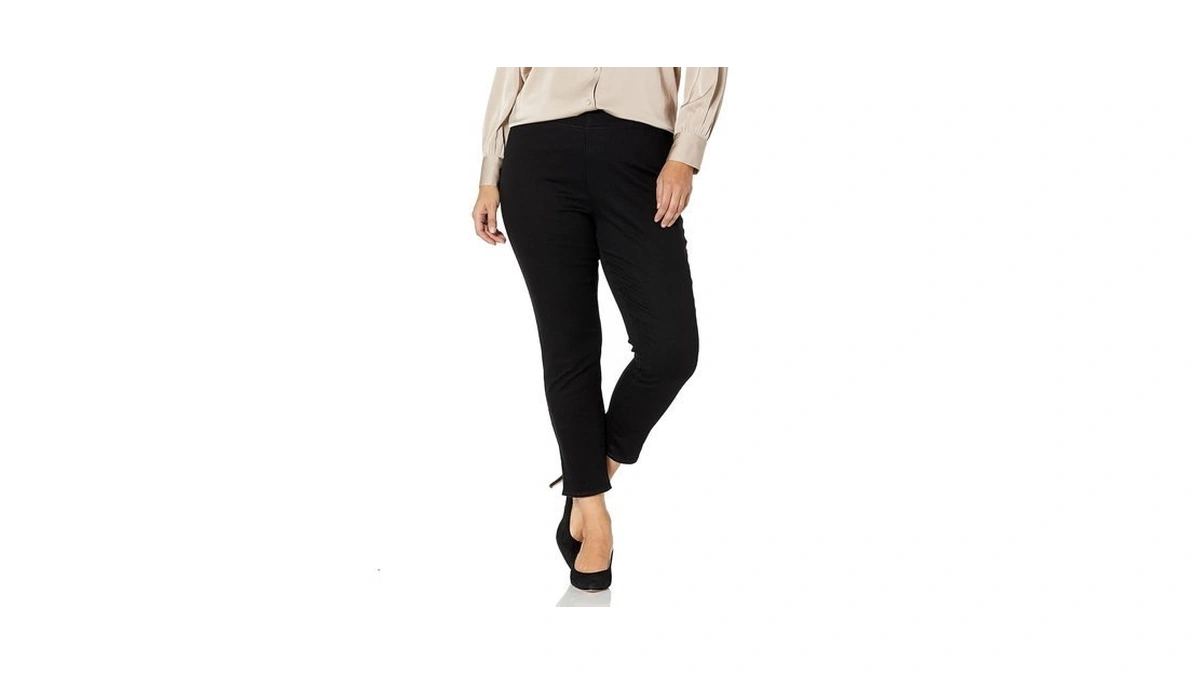 Nydj Women’s Plus Size Pull On Skinny Ankle Jean With