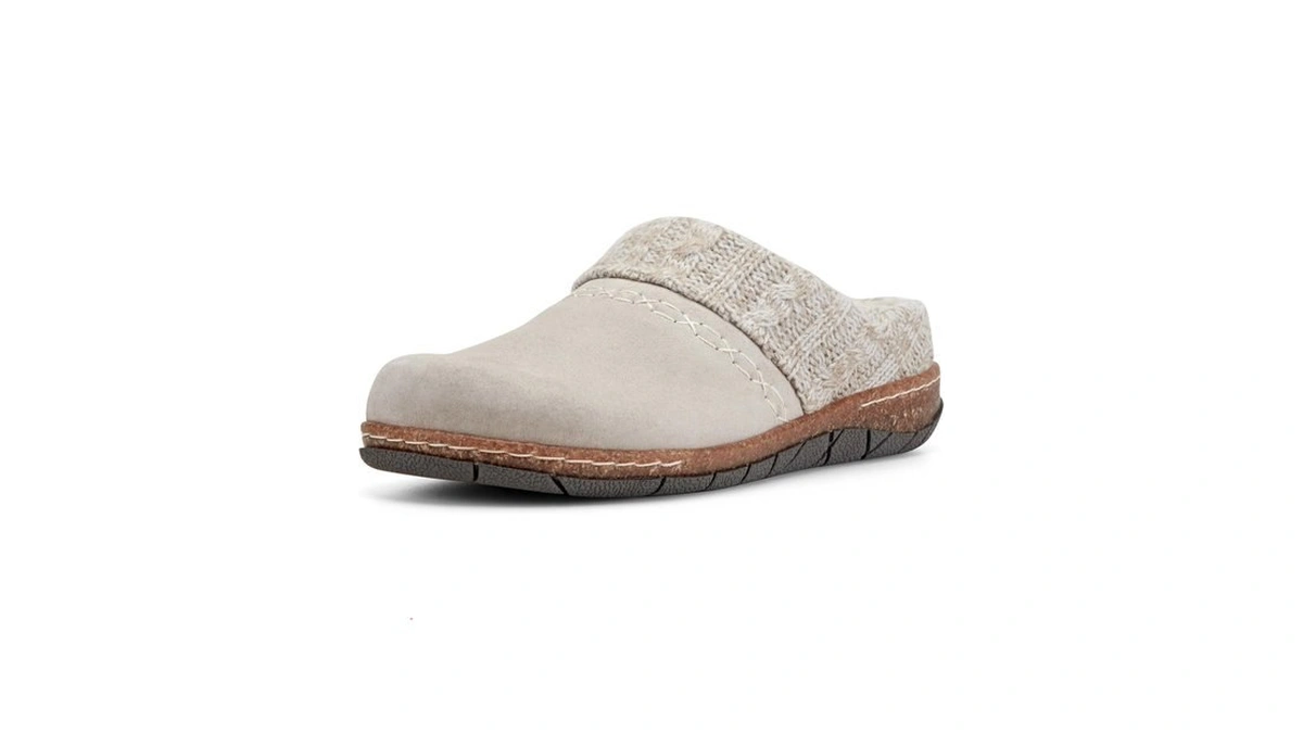 Earth® Elyot Casual Slip-on Clogs, Light Gray 050, 11 W