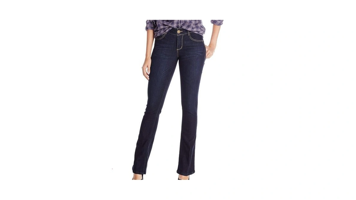 Democracy Womens Absolution High Rise Ankle Jeans, Indigo, 2 Us