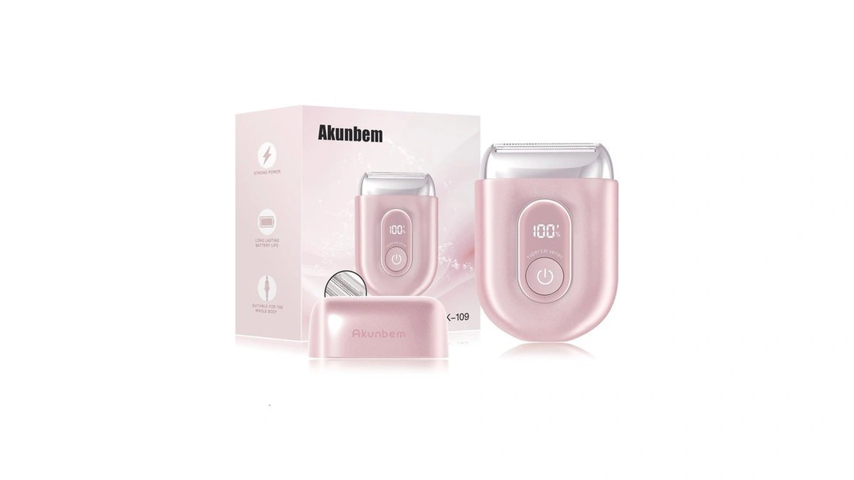 Akunbem Electric Razors For Women - Mini Bikini Trimmer For