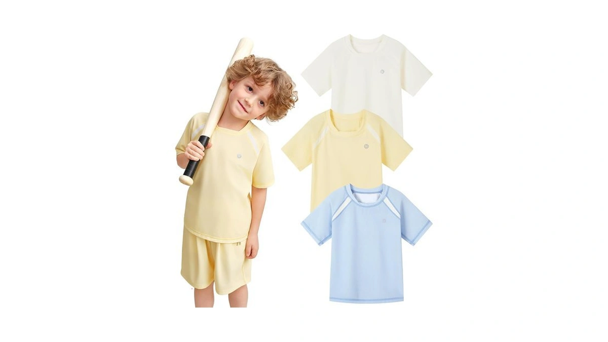 I-baby Unisex 3-pack Toddler Boys Girls Short Sleeve T-shirts 6t