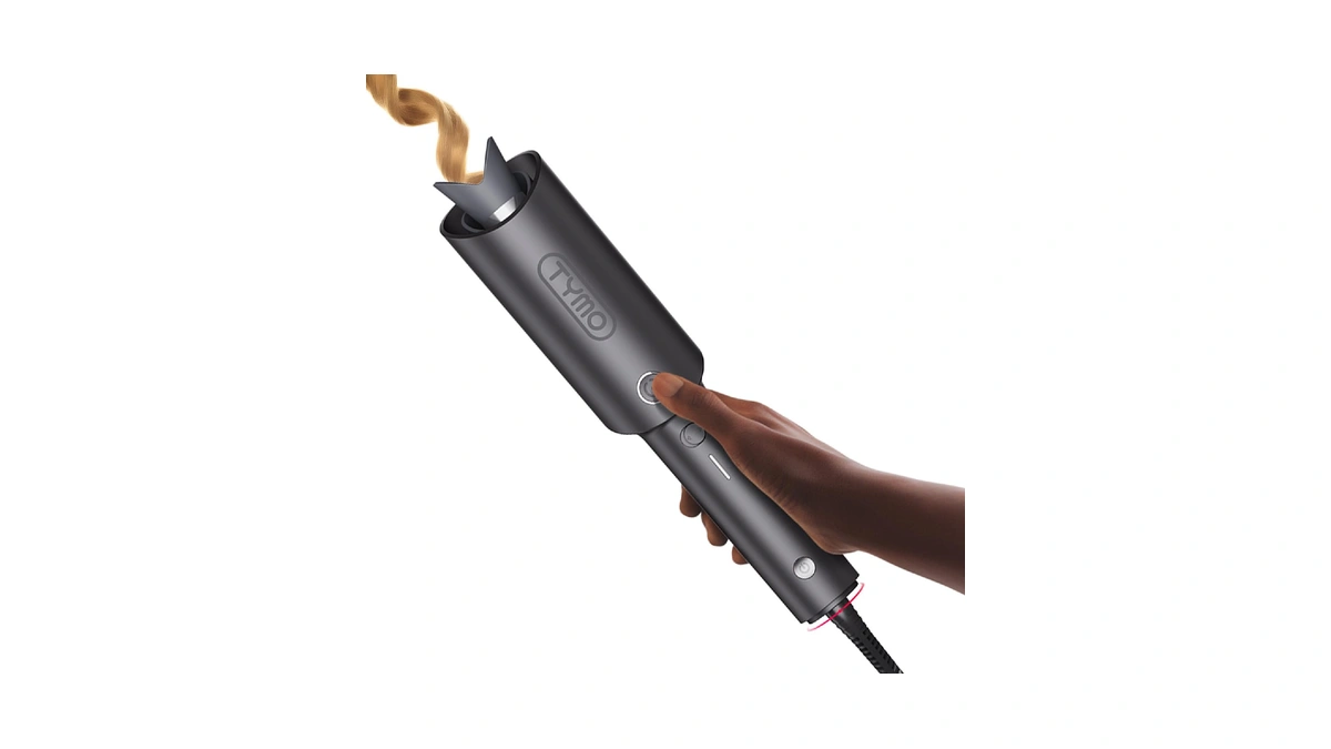 Tymo Automatic Rotating Curling Iron, Tymo Curlpro Beach Waves Hair
