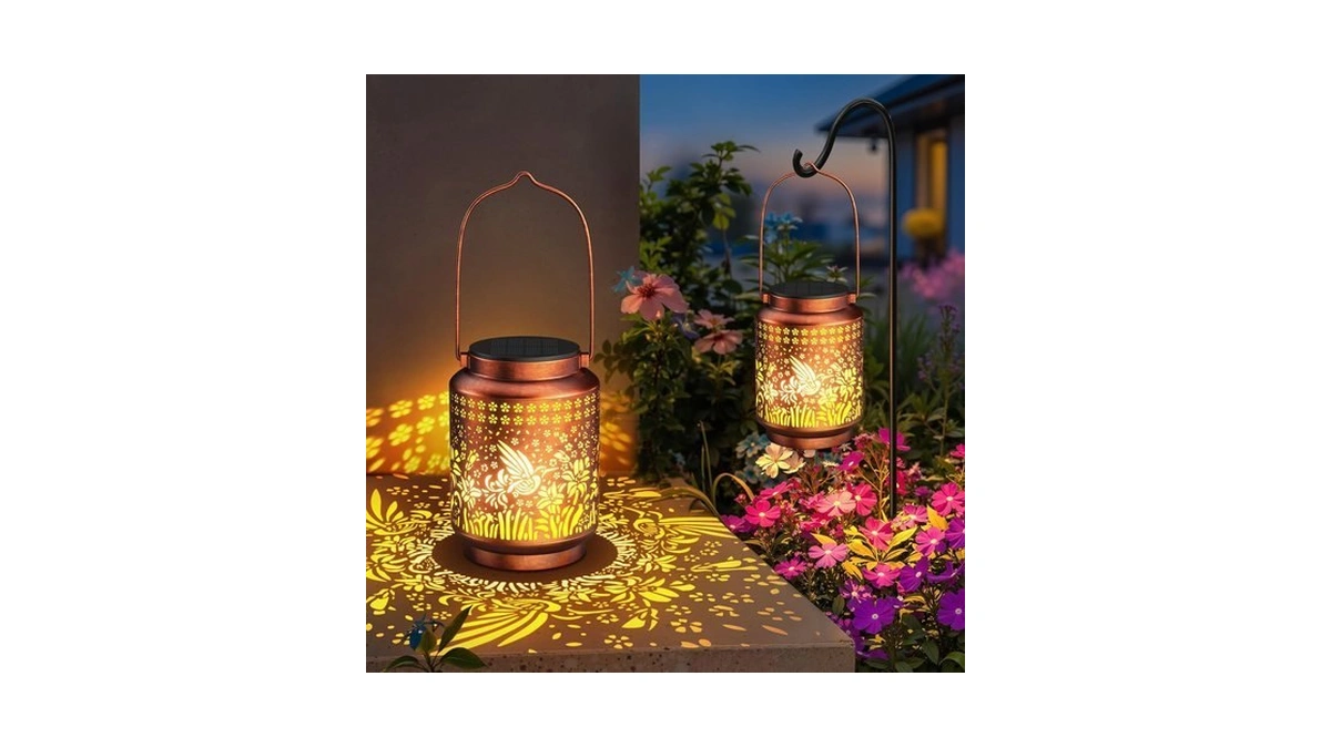 Kooper Solar Lanterns Outdoor Waterproof Birthday Gifts For Women Mon