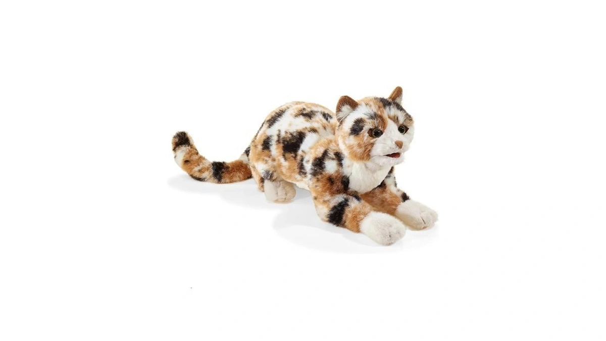 Folkmanis Calico Cat Hand Puppet