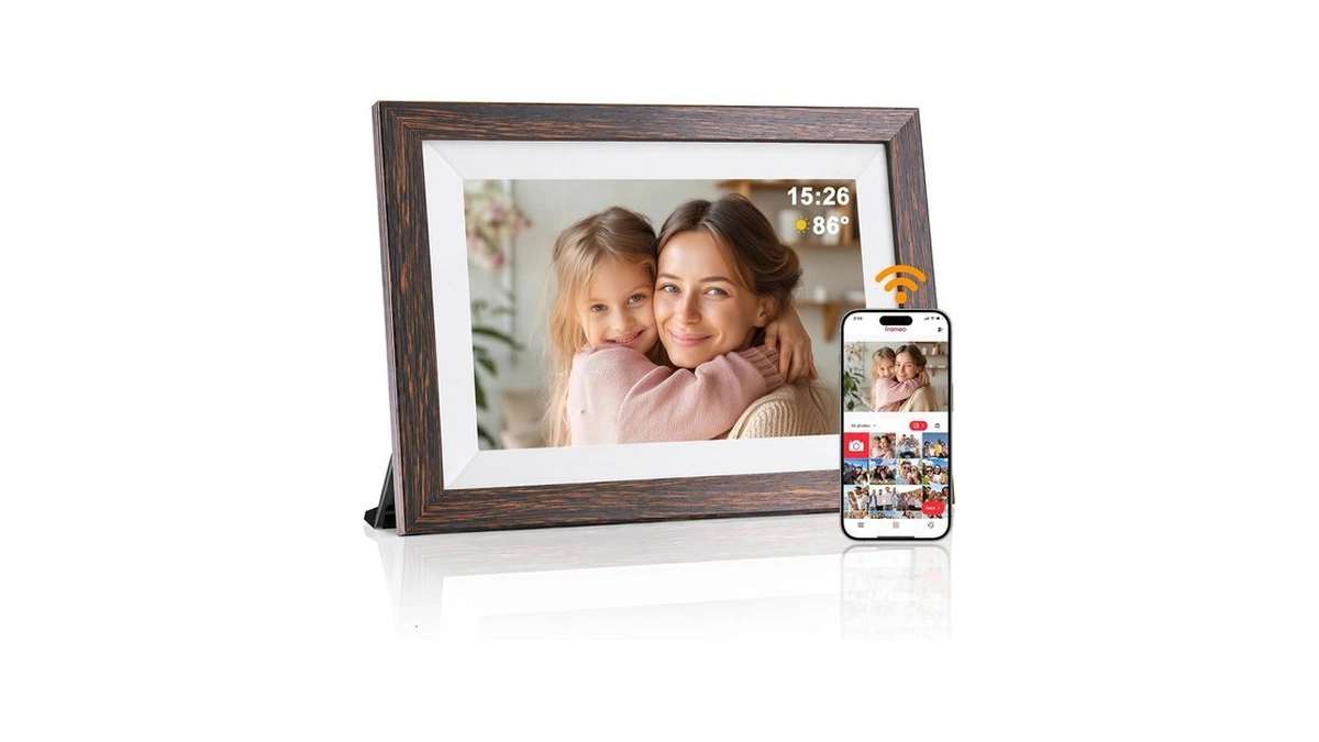 Digital Picture Frame, 10.1" Frameo Digital Frame Wifi With 1280x800