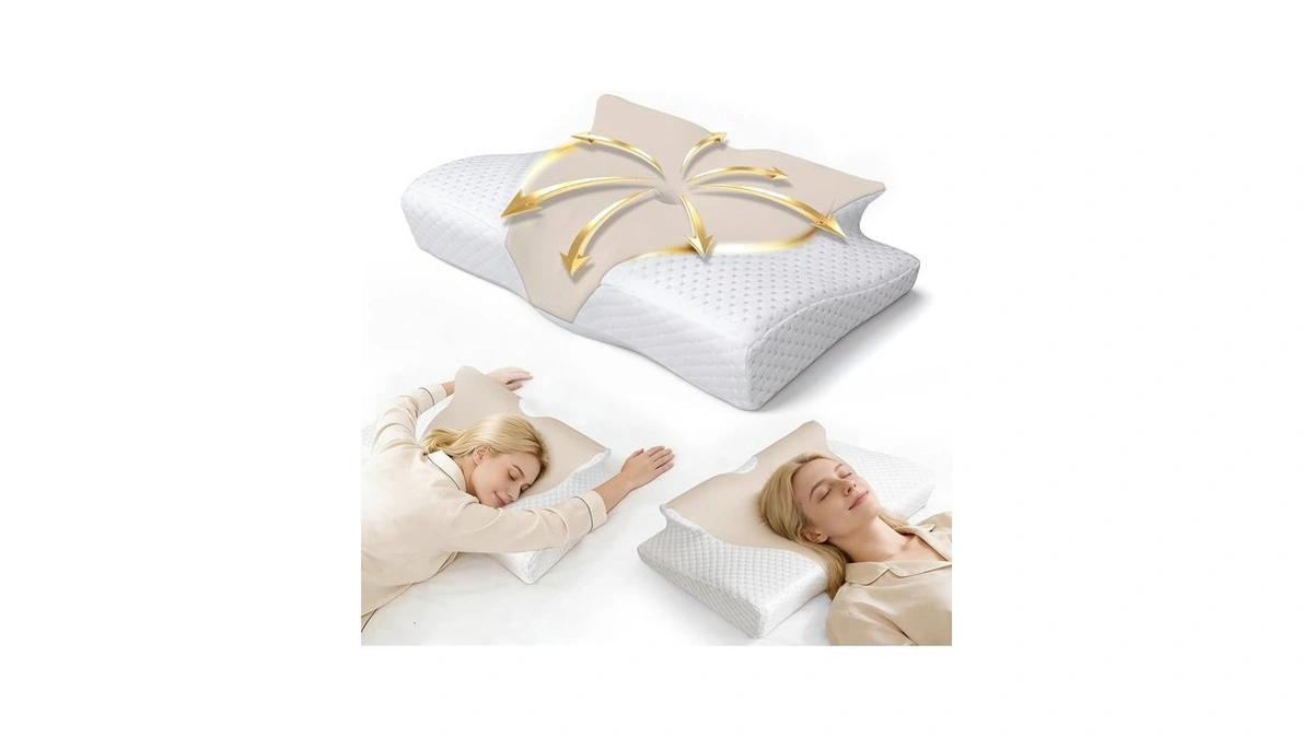 Artleta-zg Cervical Neck Pillow For Pain Relief,adjustable Ergonomic Pillow