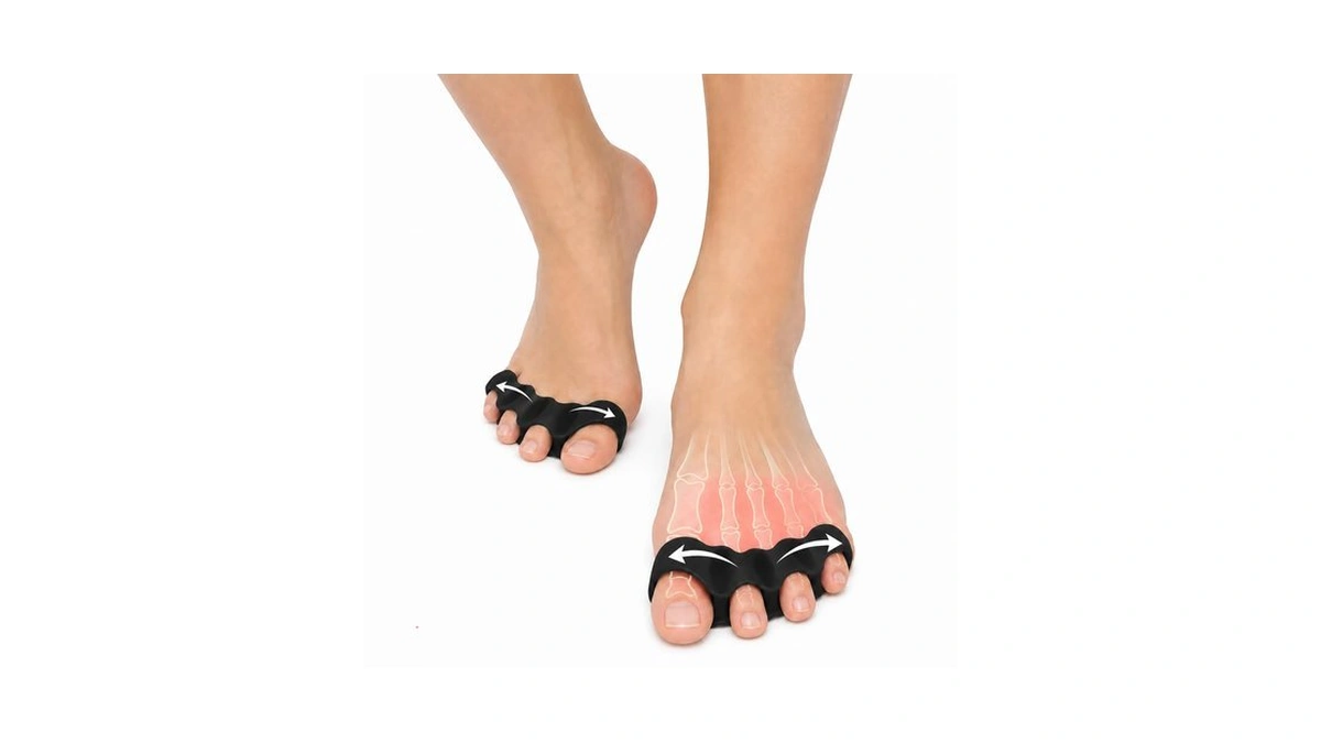 2pcs Toe Spacers For Men Women, Toe Separators To Correct