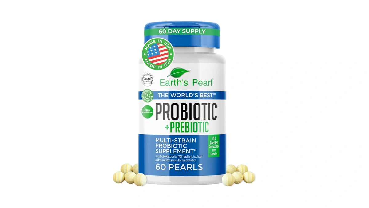 Probiotics For Women & Men - Probiotic & Prebiotics 60-day