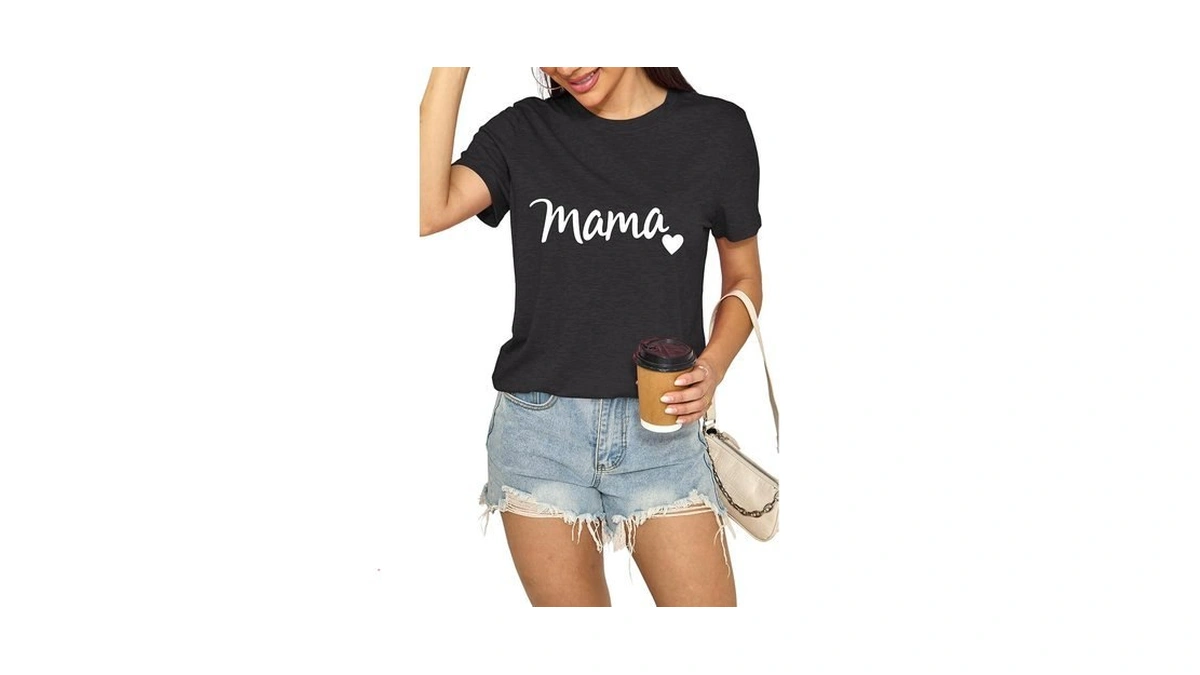 Mama Shirts For Women & Mom Gifts - Cotton Blend