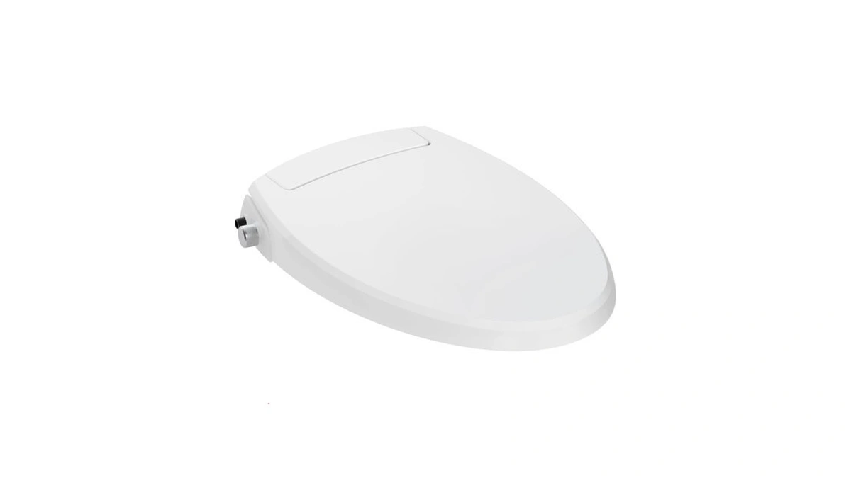 Clirass Non-electric Bidet Toilet Seat, Fit Elongated Toilet
