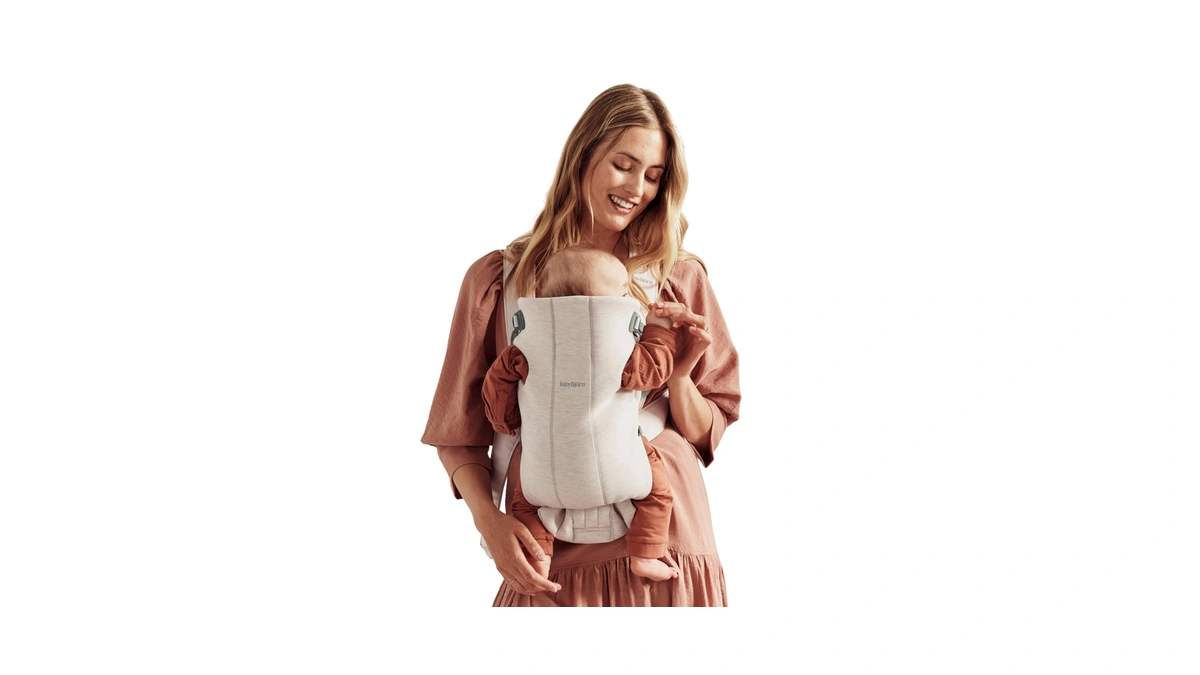 Babybjörn Baby Carrier Mini, Light Beige, 3d Jersey | Infant
