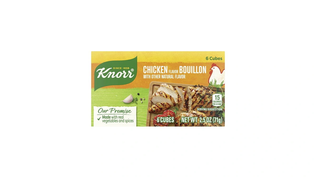 Knorr Chicken Bouillon Cubes 2.5 Oz, Caldo De Pollo, Soups