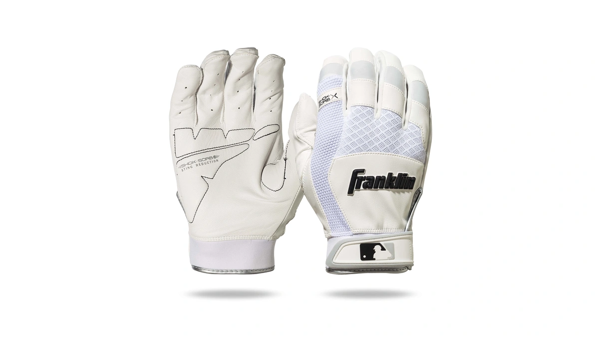 Franklin Sports Shok-sorb X Batting Gloves - Adult X Large
