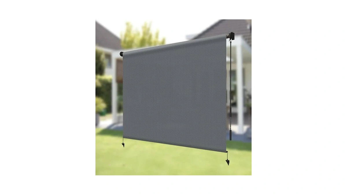 Sunny Guard Outdoor Roller Shades 6' W X 8' H